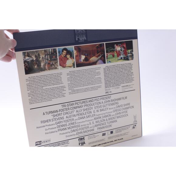 Short Circuit, Stereo Extended, 1987, Science Fiction, LaserDisc, Digital Sound, - Picture 2 of 3